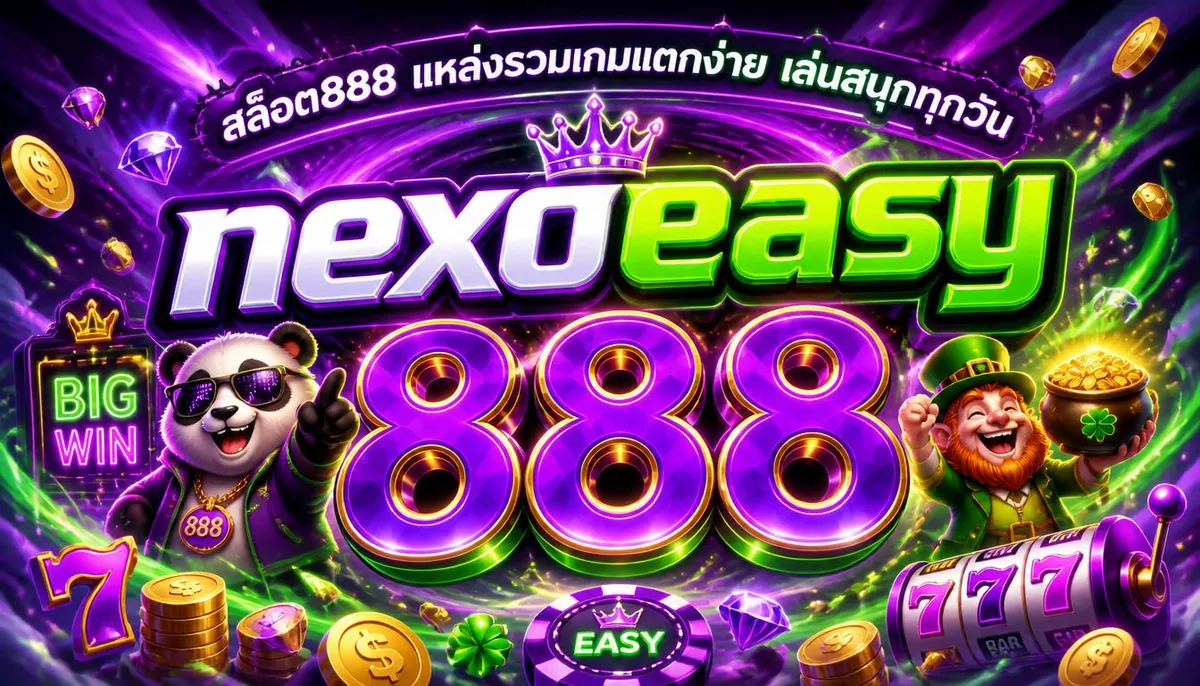 nexoeasy สล็อต888 แหล่งรวมเกมแตกง่าย เล่นสนุกทุกวัน